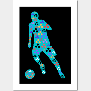 Polka Dot Soccer Posters and Art